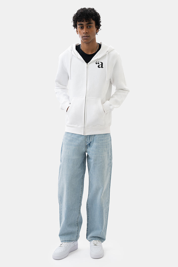 "a Night Out Claud Unisex Zip-Up Hoodie
