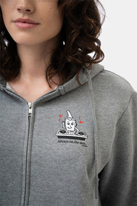 "a Night Out Blaze Unisex Zip-Up Hoodie