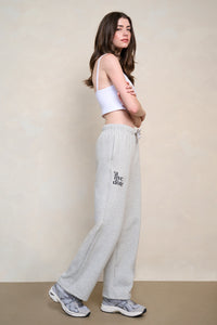 Core Stacked Logo Woman's Straight Leg Sweatpants
