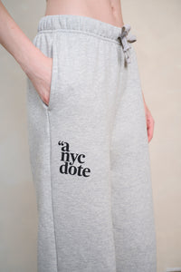 Core Stacked Logo Woman's Straight Leg Sweatpants