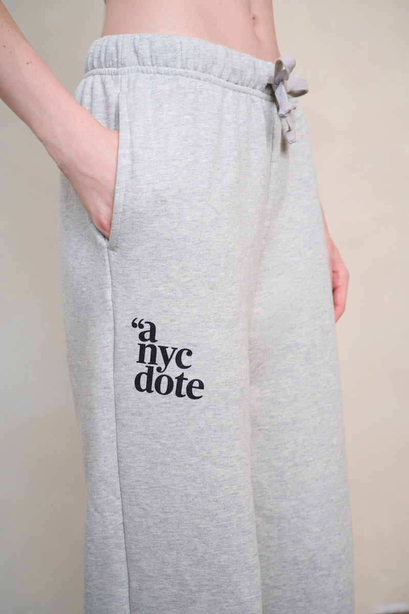Core Stacked Logo Woman's Straight Leg Sweatpants