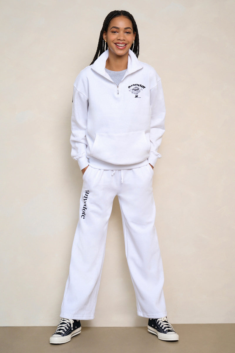 "a Reflection Roxie Unisex Quarter Zip Sweatshirt